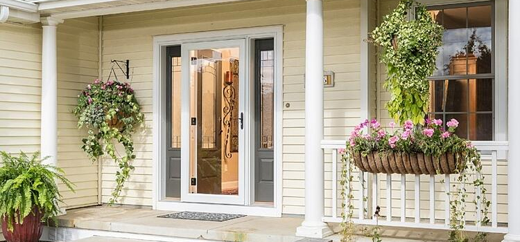 screen door installation in North Auburn
