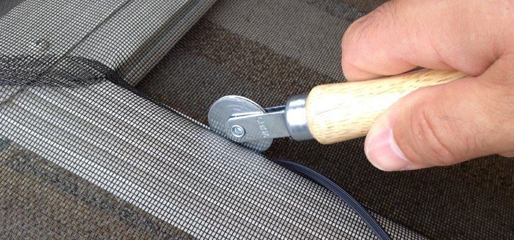 metal screen door repair in North Auburn
